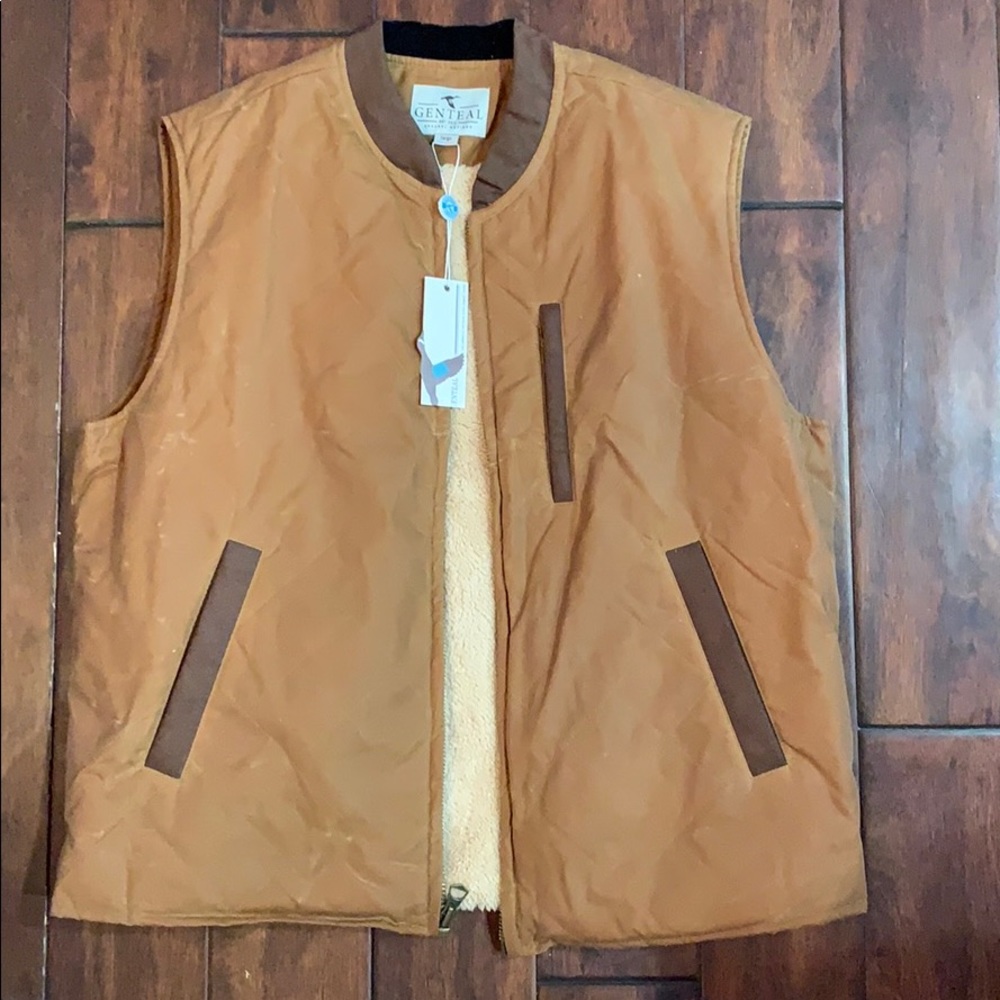 Gen Teal Men’s waxed vest